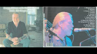 GREGG ALLMAN with ROBBEN FORD live in NYC, 2005.