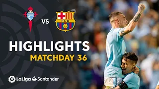 Highlights RC Celta vs FC Barcelona (2-0)