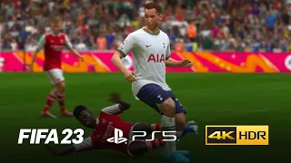 FIFA 23 PS5 - ARSENAL vs TOTTENHAM HOTSPURS - 4K60FPS NEXT-GEN GAMEPLAY