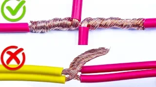 AWESOME IDEA! HOW TO TWIST ELECTRIC WIRE TOGETHER!  Properly Joint Electrical Wire  Part 2