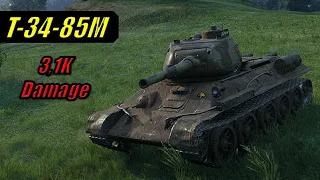 World of Tanks - T-34-85M - Westfield | 3,1K DMG | #16