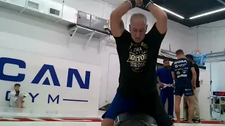 66 year old Training for first Open MMA match with Charles Rosa UFC veteran.