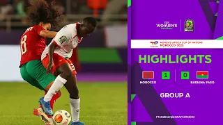 Morocco 🆚 Burkina Faso Highlights - #TotalEnergiesWAFCON2022 - Group A