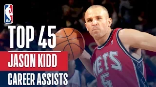 Jason Kidd's Top 45 Assists!