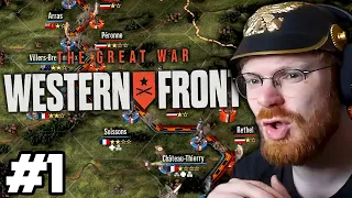 New WWI Strategy Game! | TommyKay Plays The Great War Western Front - Part 1 (Sponsored Stream)