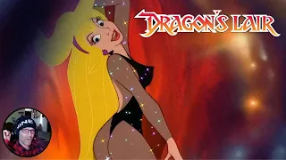 Rescue Princess Daphne with me Live Play Dragon's Lair - Gaming in the 80's