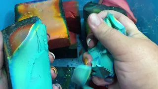 Chalkness Monster Dyed Gym Chalk | ASMR | Satisfying Crush | 2K
