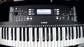 YAMAHA PSR - E373 (some DEMO songs)