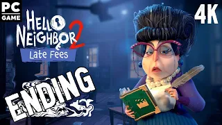 Hello Neighbor 2 Late Fees DLC All Items/Books Locations & Ending Cutscene 4K PC Game No Commentary