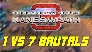 C&C3 Kanes Wrath 1 vs 7 Brutals