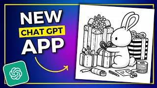 Create Coloring Pages Using Chat GPT and This NEW App