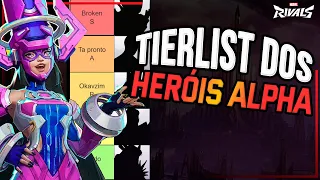 RANQUEANDO TODOS OS HERÓIS! Marvel Rivals Tierlist