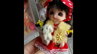 ооак бжд шарнирная кукла 16 см баболи. ссылка на магазин 👉 https://www.livemaster.ru/hand-made-club