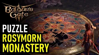 How to Solve Rosymorn Monastery Puzzle | Baldur's Gate 3 (BG3)
