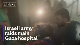 Panic as Israeli forces storm southern Gaza’s main hospital