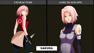 NARUTO CHARACTERS AS ANBU BLACK OPS | AnimeLife