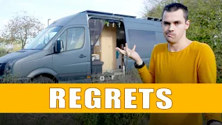 BIGGEST VANLIFE MISTAKES + REGRETS...if we were to do it again...