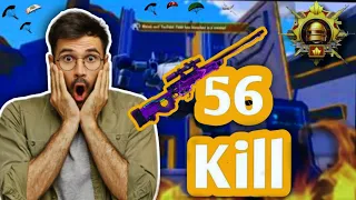 56 Kills!🔥 New Season Record: 31+26 Kills in 2 Matches | Fastest Gameplay & Best Outfit😍/PUBG Mobile