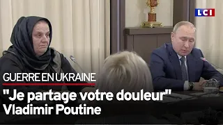 Poutine rencontre les mères de soldats tués en Ukraine