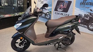 2023 New Model Suzuki BURGMAN 125 ex Best MaxiScooter Full Detailed Review In Hindi