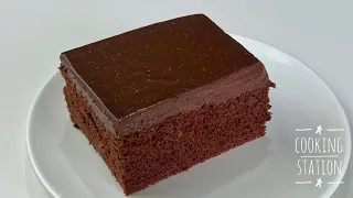 Melts In Your Mouth CHOCOLATE CAKE Recipe | Chocolate Ganache with Cocoa Powder
