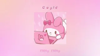 [1 hour]  FIFTY FIFTY (피프티 피프티) - Cupid - (Twin Ver.) (Sped up) [Lyrics]