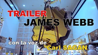 NASA hizo un TRAILER del Telescopio JAMES WEBB con la voz de Carl Sagan (subtitulado)