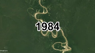 river time lapse - Ucayali river time lapse