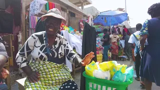 WALK AFRICA STREET MARKET GHANA ACCRA MAKOLA