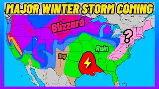 Monster Snowstorm is Coming… Significant Blizzard and Severe Weather Outbreak Likely - WWS