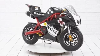 Детский мотоцикл МиниМото Motax в стиле Ducati - обзор и сборка