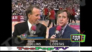 NBC's 1999 Western Conference Finals Game 1 Intro for Blazers vs Spurs