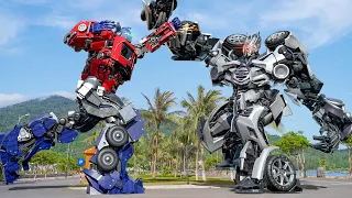 Transformers: Rise of The Beasts - Optimus Prime vs Megatron Final Fight | Paramount Pictures [HD]