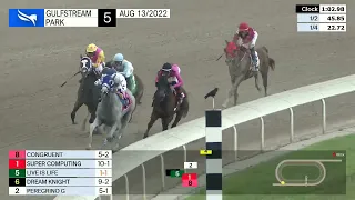 Gulfstream Park Carrera 5 - 13 de Agosto 2022