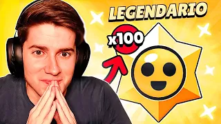 😱¡APERTURA DE 100 STARR DROPS LEGENDARIOS EN BRAWL STARS!😱¡QUÉ LOCURA!