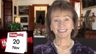 November 20th: Royal Embarrassment: Kathy Baker