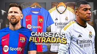 CAMISETAS de la PRÓXIMA TEMPORADA 2023/24 | Barcelona, Real Madrid, Chelsea y más.