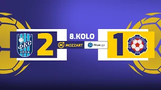 Mozzart Bet Prva liga Srbije 2023/24 - 8.Kolo: SMEDEREVO 1924 – RADNIČKI NB 2:1 (0:1)
