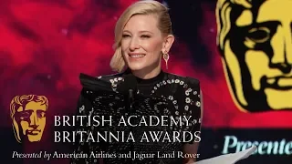 Cate Blanchett's Acceptance Speech at the Britannia Awards 2018