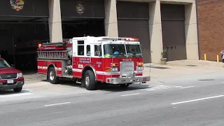 Baltimore City- Steadman Station 2011 Box Alarm Response- Engine 23, Battalion 6, Rescue 1