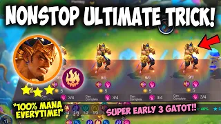 3 STAR GATOTKACA INFERNO IS THE STRONGEST HERO NONSTOP ULTIMATE TRICK! SUPER EARLY 3 GATOT HOKI!