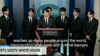 (Eng Sub) BTS Jungkook speech in the White House