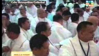 (1) Installation of Bishop Jose S. Palma as the 4th Archbishop of Cebu (CCTN-01-13-2011)