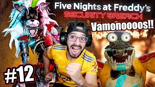 PRIMER FINAL en Five Nights at Freddy's: Security Breach en Español | ENFRENTO A ROXY | Juegos Luky