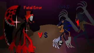 Lord X vs Fatal Error | Stick Nodes Animation