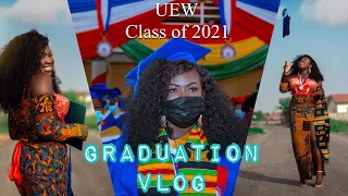 My University of Education, Winneba Graduation Vlog: 2021 | come with me - vlogmas day 16
