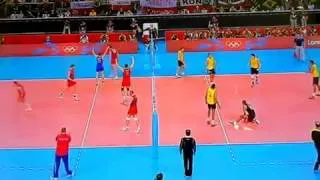 russia vs brasil volleyball final London 2012 Olym