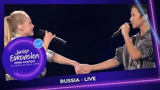 Russia 🇷🇺 - Tatyana Mezhentseva and Denberel Oorzhak - A Time For Us - LIVE - Junior Eurovision