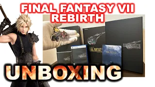 【Japan Exclusives】Unboxing Final Fantasy VII Rebirth Deluxe Edition with bonuses from SE and HMV !!!