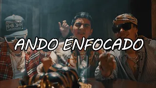 Ando enfocado - Jaziel Avilez, Codiciado, Peso Pluma (Master Video Lyrics)